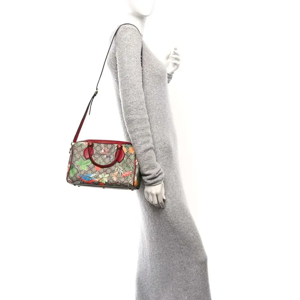 Gucci Gg Supreme Tian Small Boston #248881G11B - Picture 2 of 10